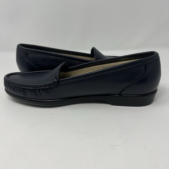 Women's SAS Navy Slip On Loafers Tripad Size 8S Excellent Condition - Picture 3 of 9
